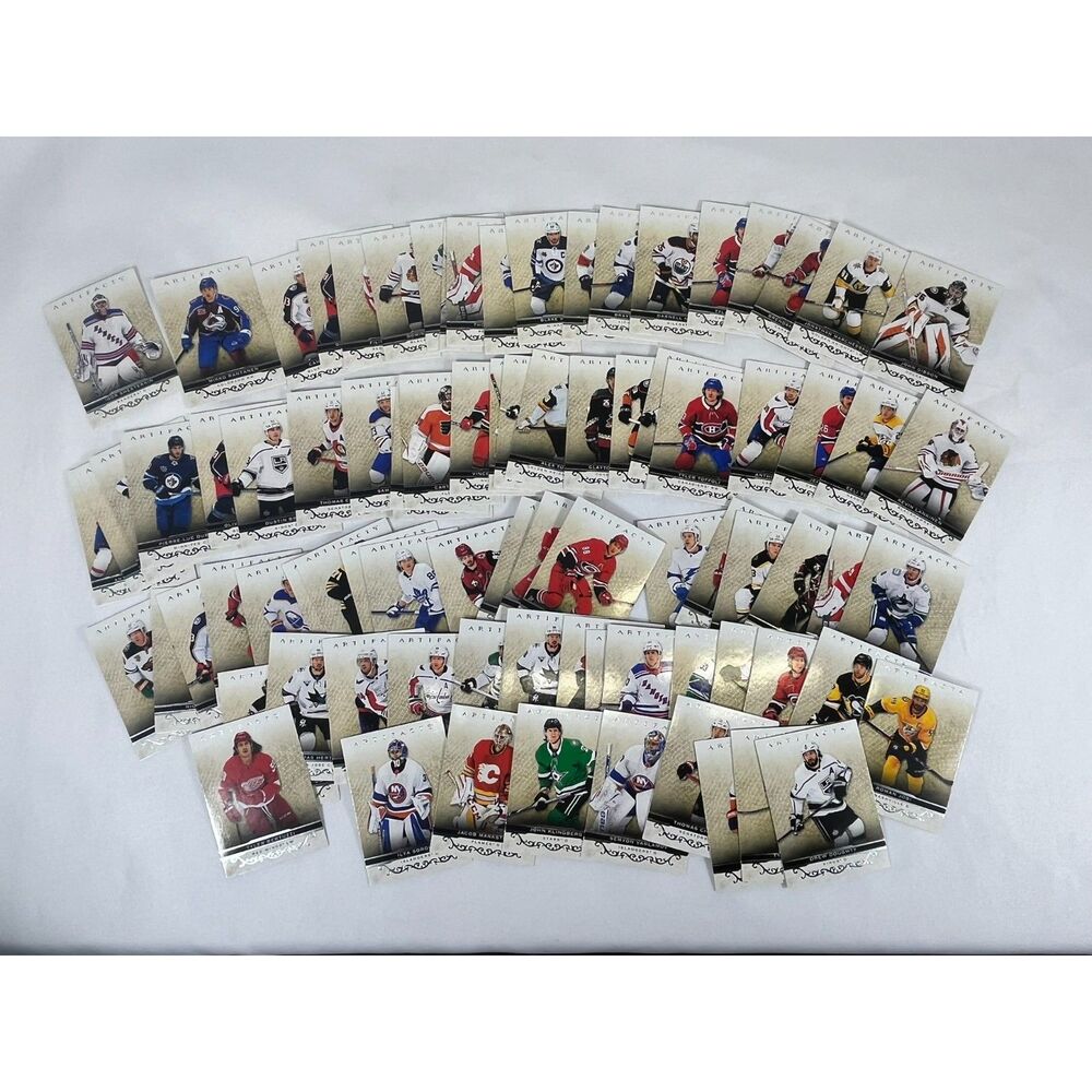 Artifacts NHL Hockey Trading Cards (50+/-) 2044  Varlamov Marschessault Gibson